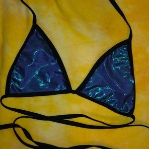 Rave with Mi Gente Blue Top